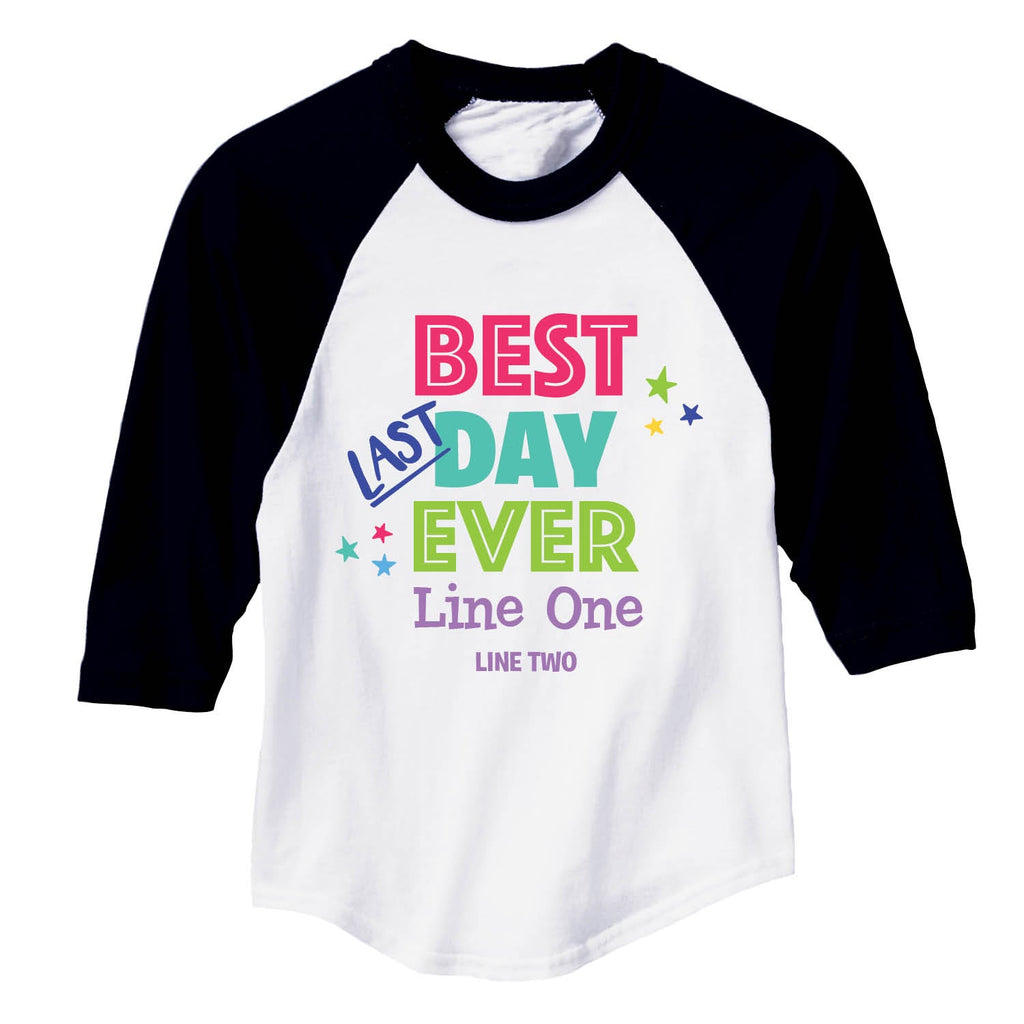 Best Last Day Ever Autograph Youth Sports Jersey