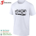 70 Oakley Cincinnati Streetcar 186 Transit Transport Public shirt