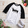 Daschund through the Snow Personalized Sports Jersey