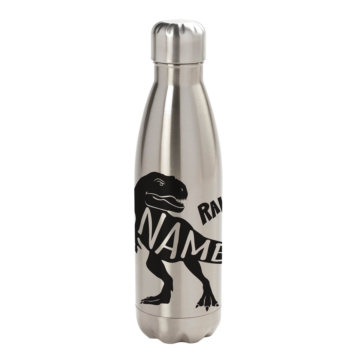 Personalized Dino Stainless Steel Water Bottle