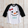 Snowgirl Personalized Youth Sports Jersey
