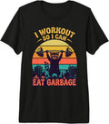 Funny Raccoon Weightlifting Fitness Lover