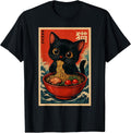Anime Cat Shirt Boys Girls Kids Gifts Graphic Tees
