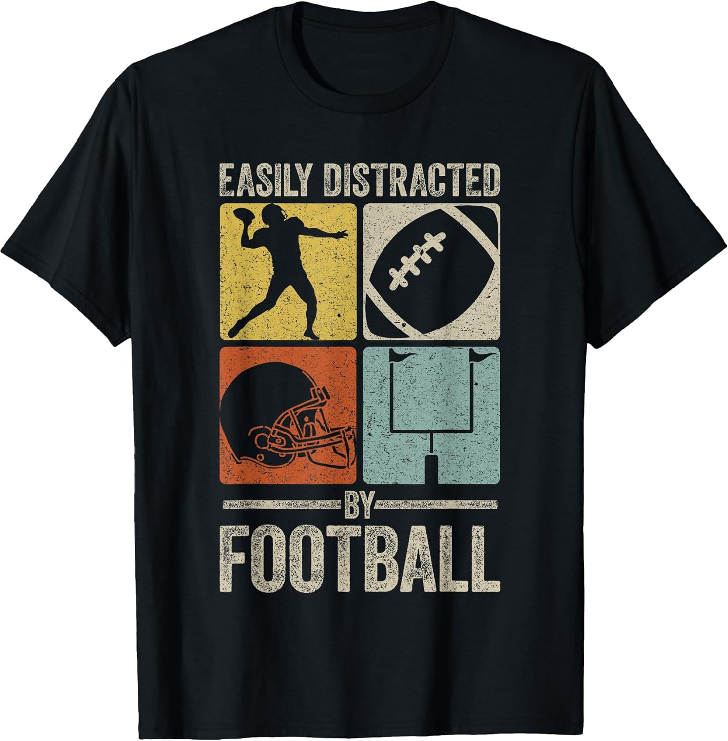 Football Helmet Goalpost Humor Merch.