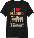 Love Madrid Travel Spain Tees