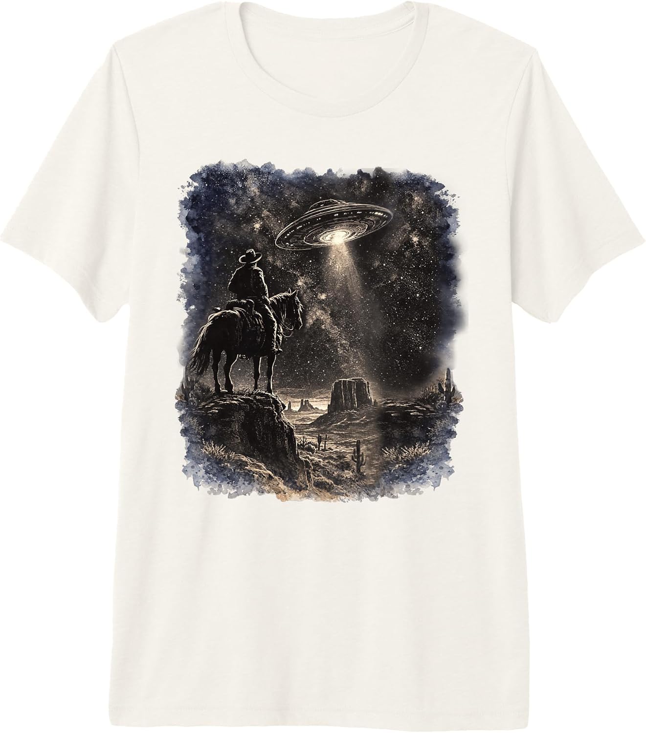Western Sci Fi Alien Vintage Desert Apparel