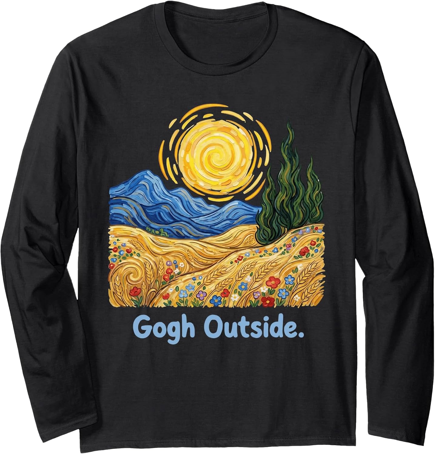Gogh Outside Starry Night Merch Co.