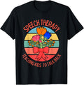 Retro SLP Summer Pathology Speaking Ability Merch