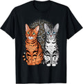 Bengal Cat Buddies! Rosette and Snow Bengal Cats T-Shirt