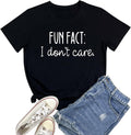 Women Cute T Shirt Fun Fact Graphic Tees