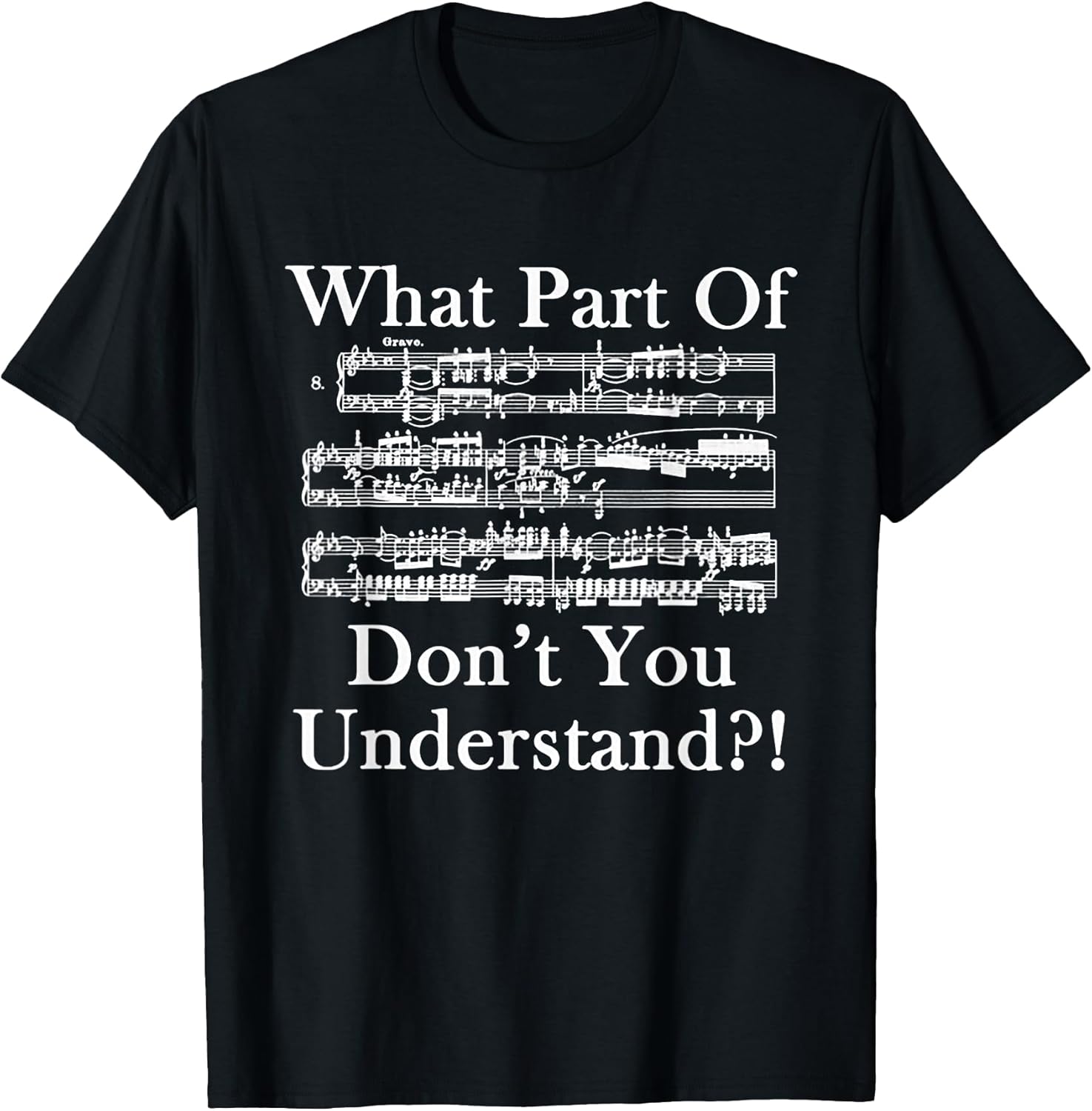 What Part Of Music Don't You Understand