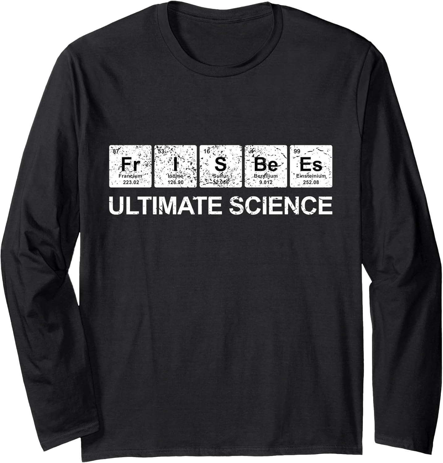 Periodic Table Tees Ultimate Frisbee Gifts Merch