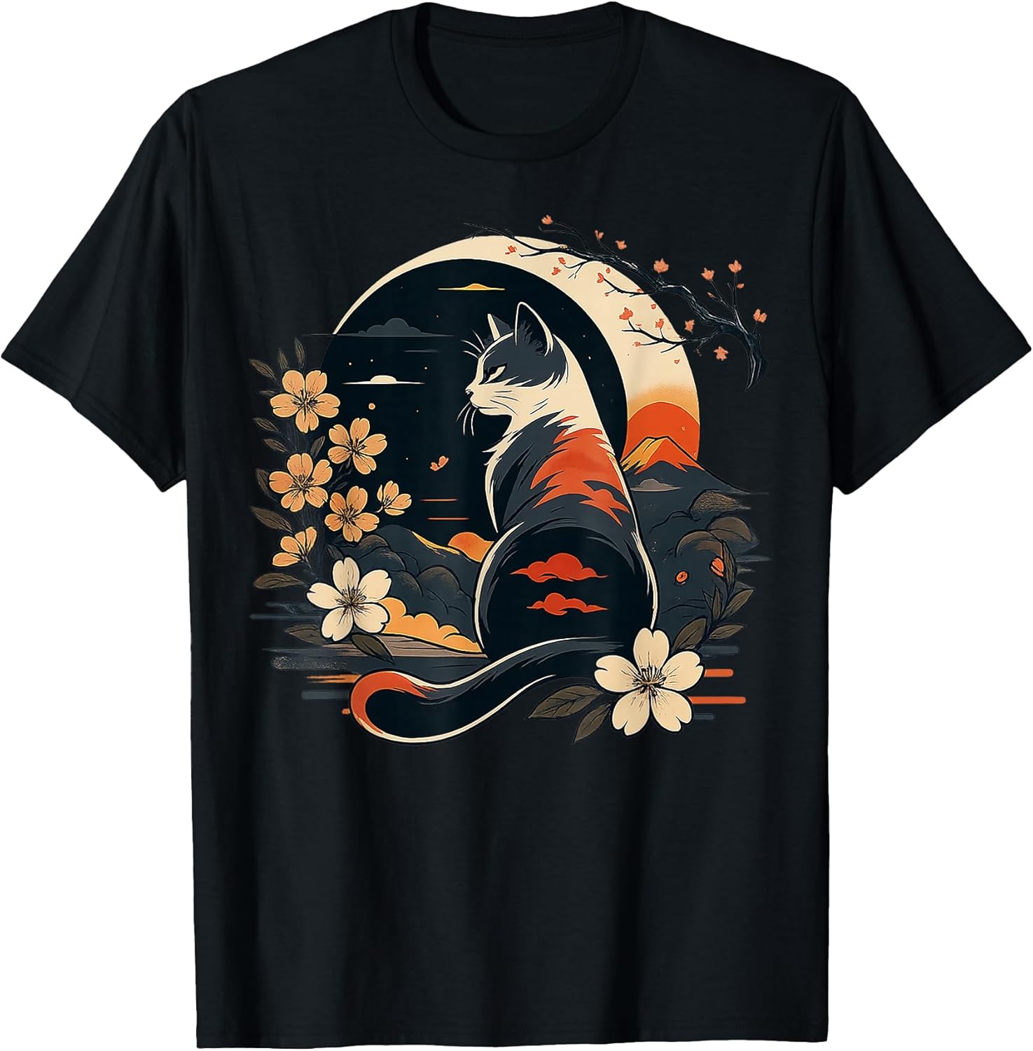 Kitty Anime Japanese Apparel Gifts Graphic Tees