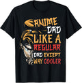 Funny Anime Father's Day Anime Dad Tee