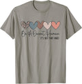 Retro Be A Decent Human It's Not That Hard Tee