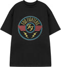 Mens T-Shirt | Lightning Black Short Sleeved | Graphic Tee for Music Fans | Rock Band Official Merchandise