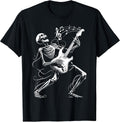 Skeleton Rock And Roll Apparel Gifts Graphic Tees