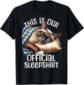 Siamese Cat Pajama For Cat Lover Siamese Cat T-Shirt