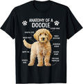 Anatomy of A Doodle Dog Doodle Owner Goldendoodle Mom T-Shirt