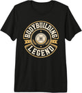 Gym Fitness Bodybuilding Legend Icon Badge
