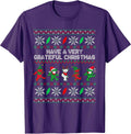 Have A Very Grateful Christmas Funny Bear Ugly
