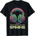 Cant Hear You Im Gaming Headphones Gamer Boys Kids Men Youth T-Shirt