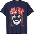 Retro Country Music Fan Texas Proud - Have a Willie Nice Day T-Shirt