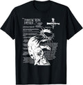 Forgive Them Father Anime Jesus Cross Tee T-Shirt