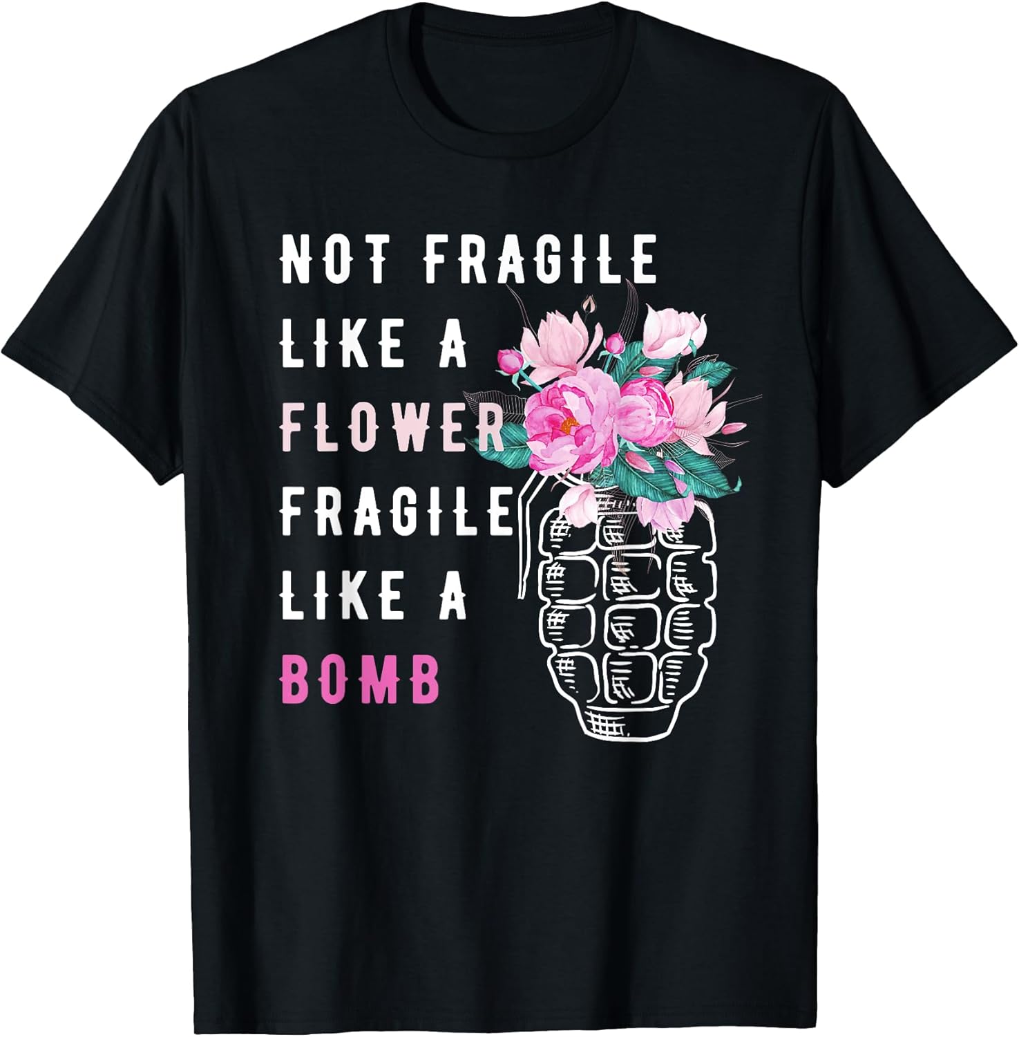 Not Fragile Like A Flower Feminist Collection