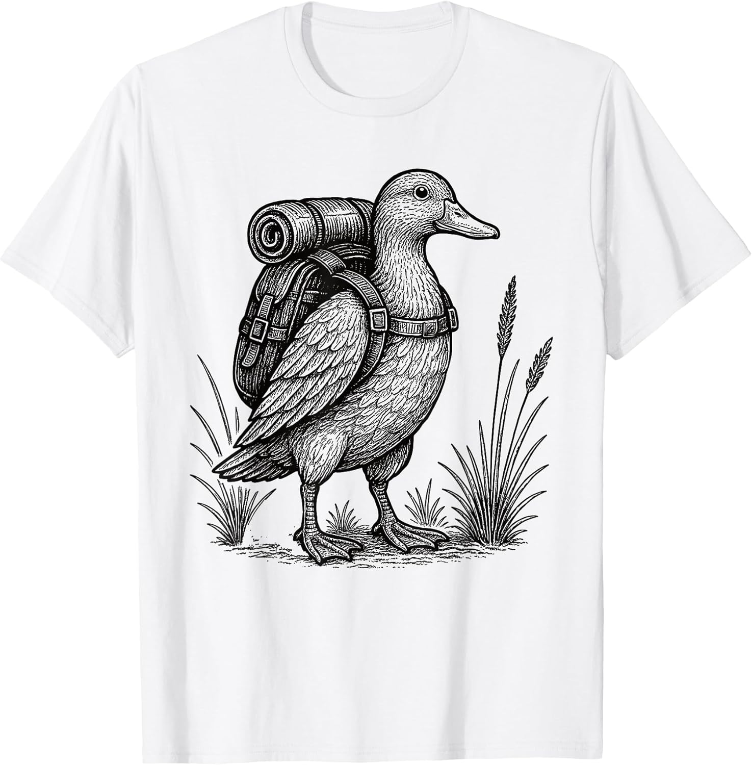Duck Hiker Trekking Hike Merch.