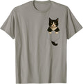 Funny Black White Tuxedo Cat Feline Lover Women Men Adults T-Shirt