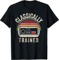 Retro Vintage Classically Trained Video Game Adult T-Shirt