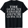 Cool Gay Hvac Tech Humor Quote Merch