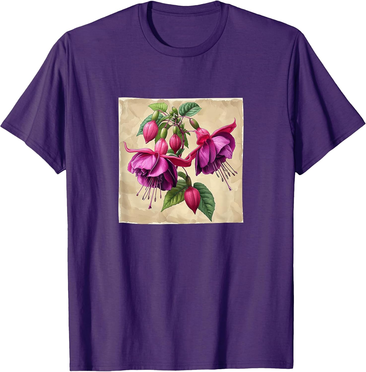Fuchsia Flower Cottagecore Merch