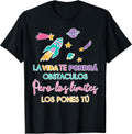 Motivational Playera Espanol Camiseta Inspirational Spanish T-Shirt
