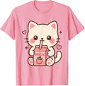 Pastel Kawaii Cat Milk Lover Cute Aesthetic Anime
