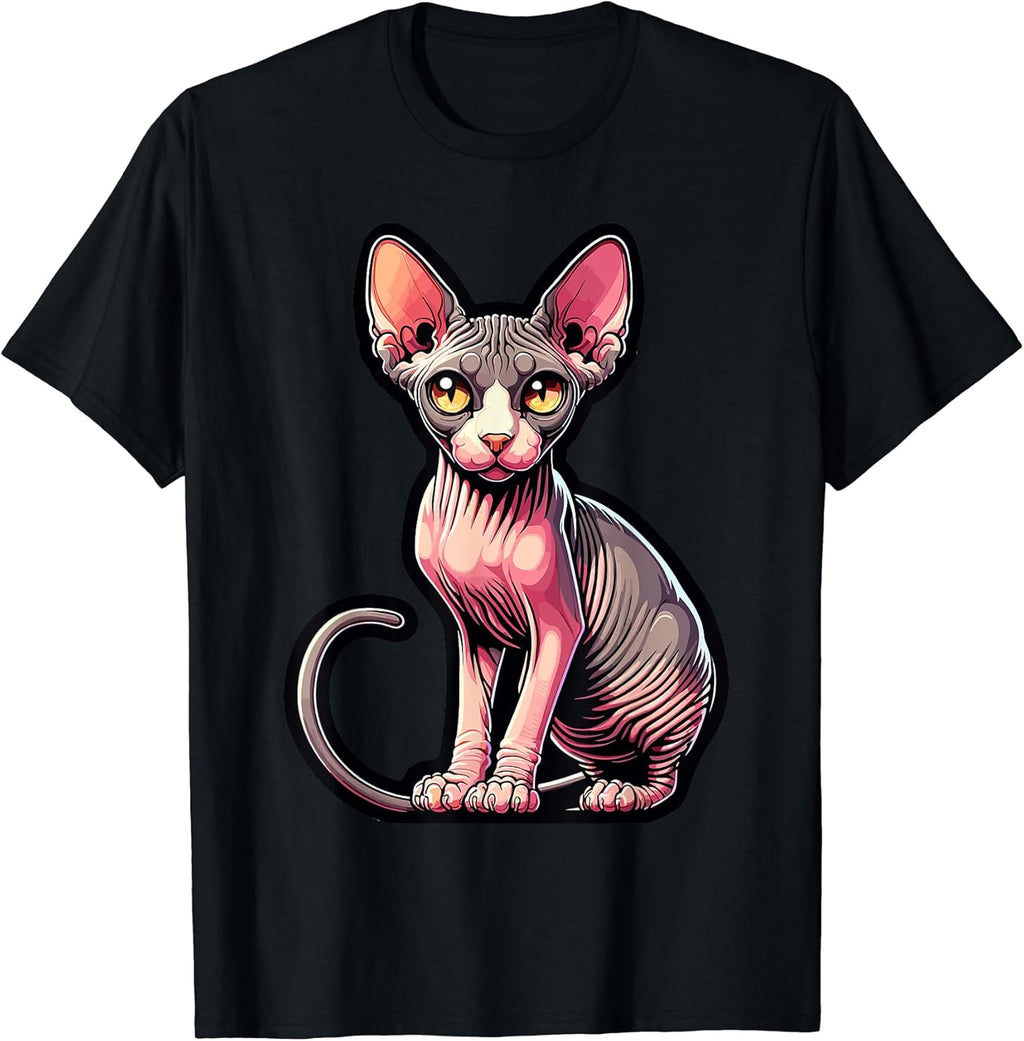 Adorable Sphynx Cat - Sphynx Cat Lover T-Shirt