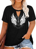 Plus Size Smooth As Tennessee Whiskey Shirt Women Keyhole Sexy V Neck Country Music Tops Tshirt