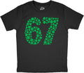 Youth Funny T Shirts 6 7 Clovers Sarcastic St Patricks Day Viral Tee for Kids