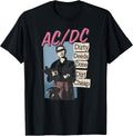 Official AC/DC Dirty Deeds Done Dirt Cheap Rock Music Band T-Shirt