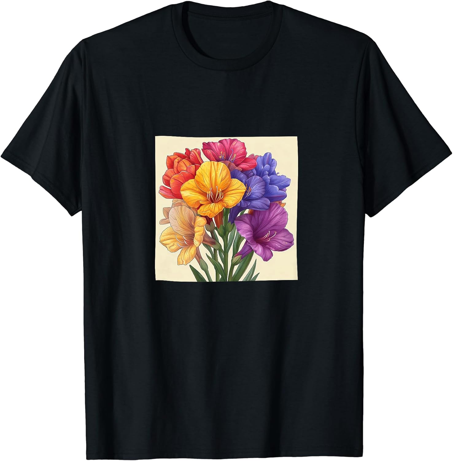 Freesia Flower Cottagecore Merch