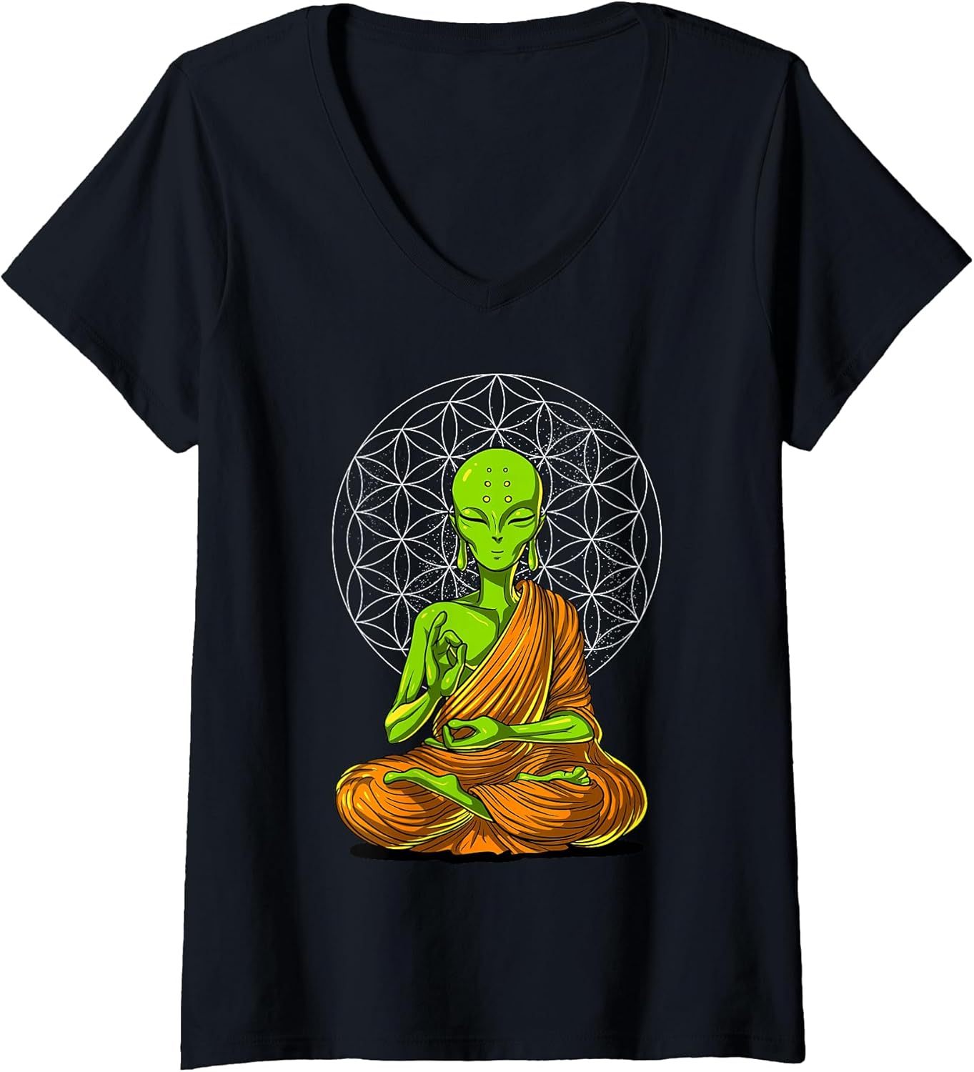 Alien Buddha Zen Yoga Clothing