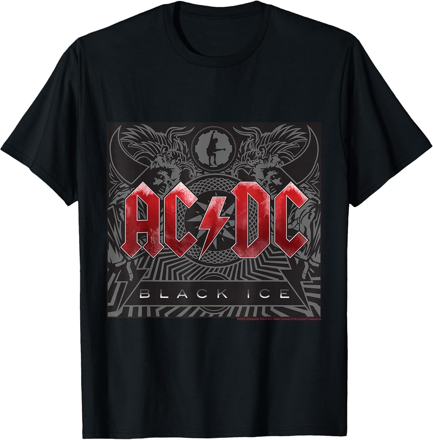AC/DC Music Band Black Ice Iconic Power T-Shirt
