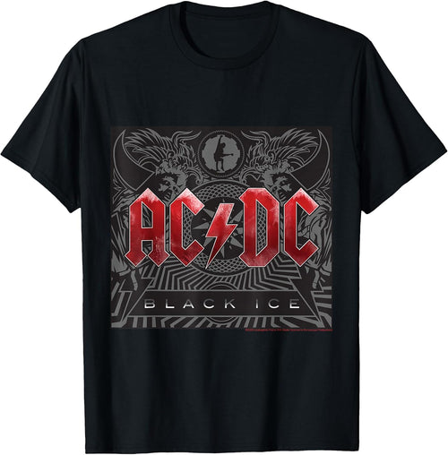 AC/DC Music Band Black Ice Iconic Power T-Shirt