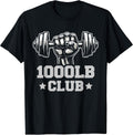 1000 Pound Club Powerlifting Graphics