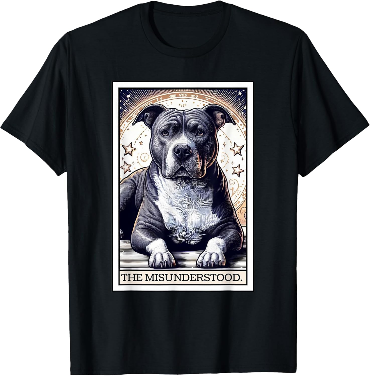Pitbull Tarot Card Women Men Pitbull Lover Pittie