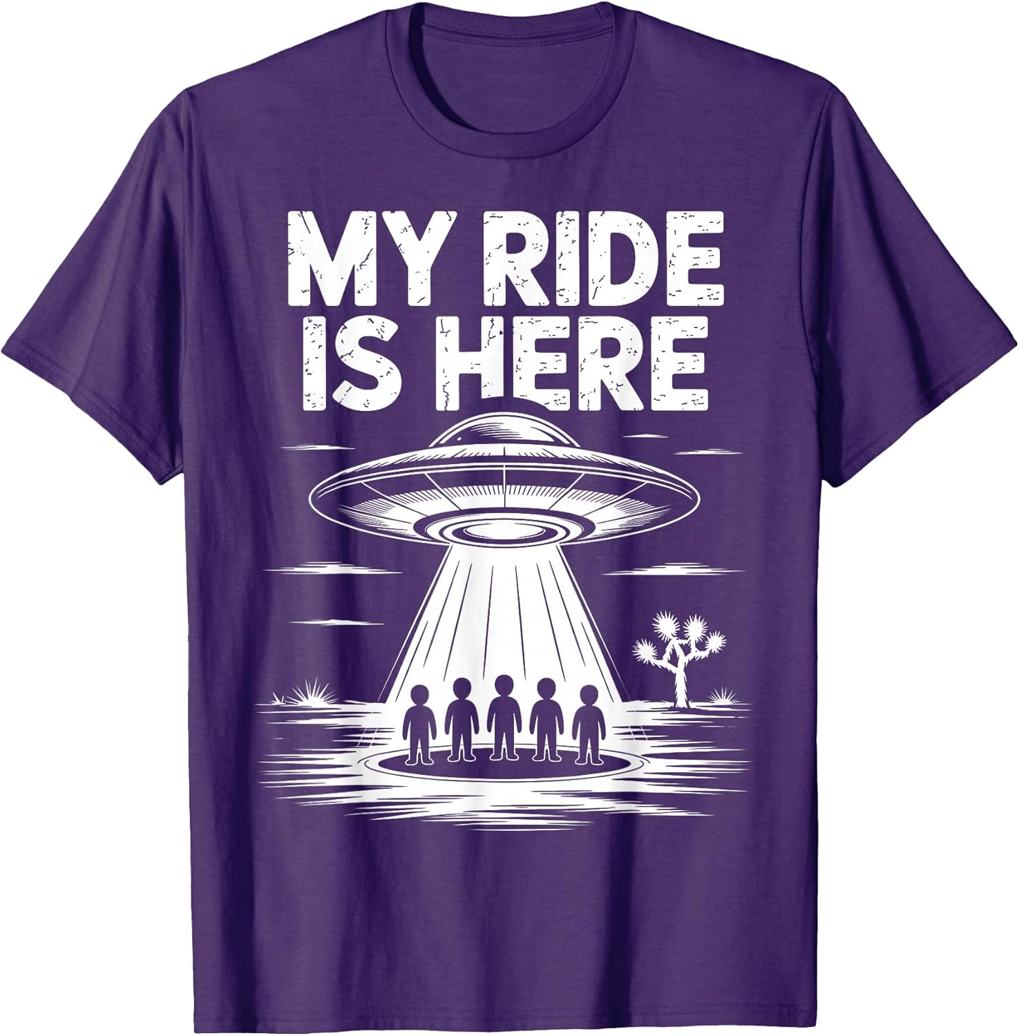 Alien UFO Sci-Fi Vintage Graphic Tees