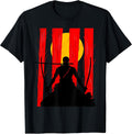Japanese Retro Art Zoro Anime Graphic T-Shirt