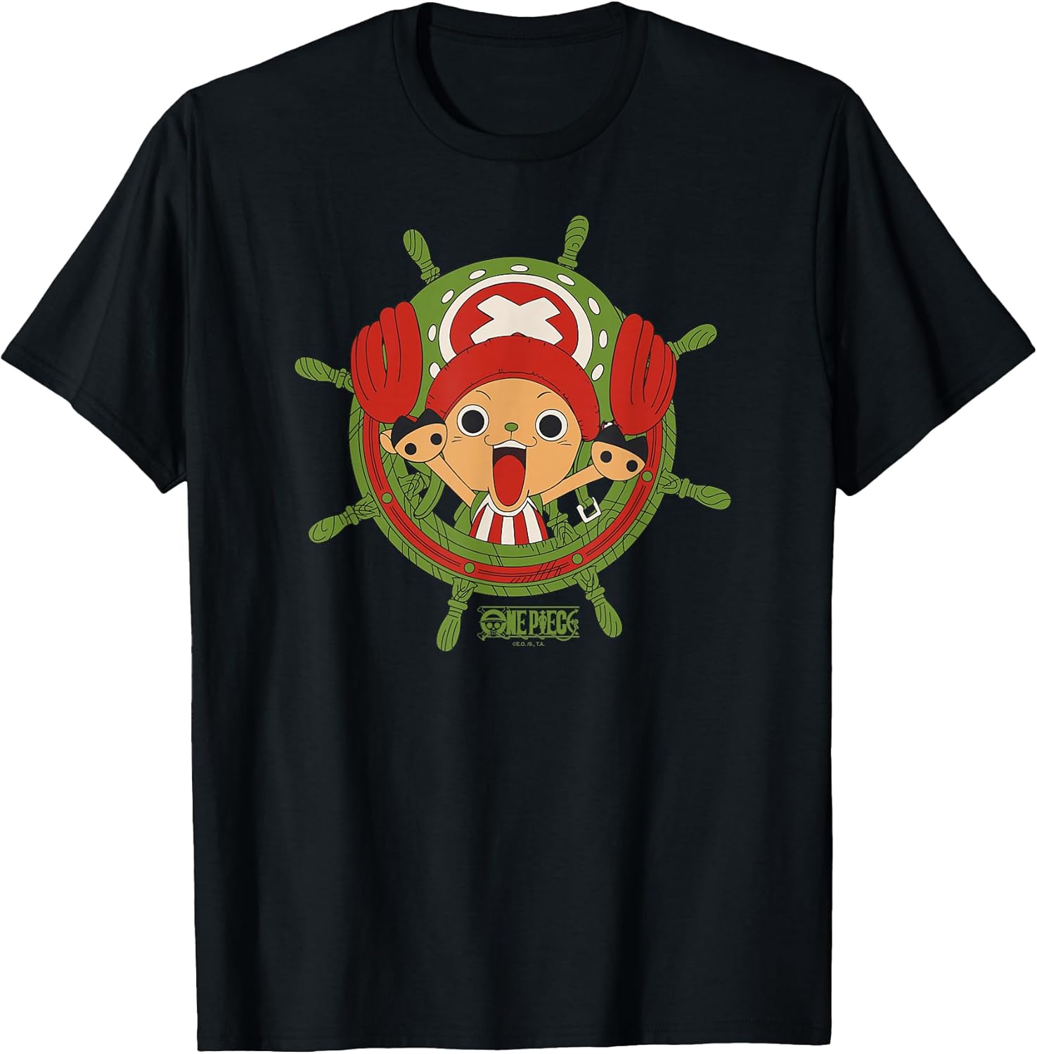 Anime Tony Tony Chopper Happy Holidays Portrait T-Shirt