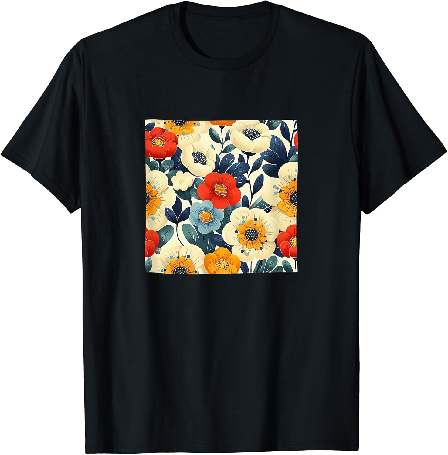 Candytuft Flower Pattern Merch
